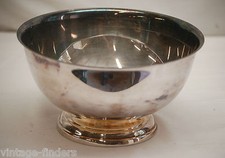Towle Silverplate Serving Bowl Silver Plate Table Centerpiece picture