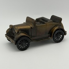 VTG ✅ Banthrico Ford Coin Bank 1929 Diecast Bronze Finish 1974 ✅ First National picture
