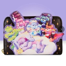 Loungefly Carebears Universal Monsters Scary Dreams Zip Around Wallet picture