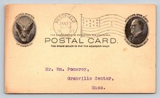 Vintage 1907 Westfield MA Knights Templars Masonic Hall Meeting Postal Card picture