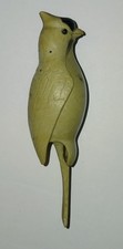Vintage Plastic Bird Clip, Hong Kong Vintage Plastic Clothespin Bird, MCM Birds picture