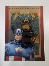 2014 Rittenhouse Marvel 75th Anniversary Captain America Ruby /50 picture