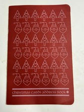 Vintage 1960s Christmas Card Address Book 1964-1969 Alhambra CA Advertising picture