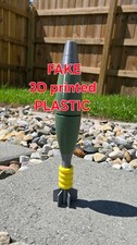 FAKE Military, 81 MM Mortar High EX Round mini model, 3D Print, Army, USMC, Deco picture