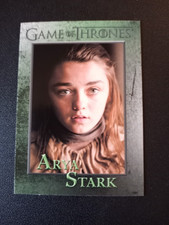 2012 Game Of Thrones Season 1 #32 Arya Stark Maisie Williams Rookie RC 1st Card picture