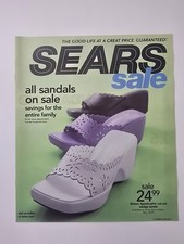 Sears 2001 Sandals Fashion Appliances Craftsman Advertising Circular 24 Pages picture