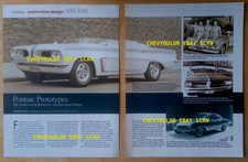 1961-'69 Pontiac Prototype History Info Article 