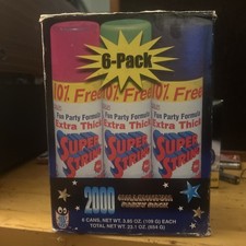 Vintage 1999 SUPER STRING SPRAY JUST FOR KICKS Tested Works 6 Pack Y2K picture