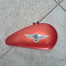 Harley-Davidson by Waterman Fountain Pen In Gas Tank Case – Very Rare Vintage picture