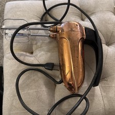 Sunbeam Electric Hand Mixer Mixmaster Junior Chrome JC Atomic Era Space Age USA picture