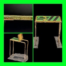 Stunning 1930's Antique Art Deco Demley Geometric Enameled Cigarette Case Topper picture