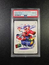 PSA 10 Super Mario Bros Mario Moto Krashers 2023 Garbage Pail Kids Card picture