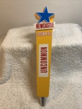 Newcastle Brown Ale Uncommon Wooden Beer Tap Handle 12” Vintage Brand New Rare picture