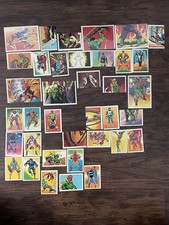 Vintage 1984 Marvel Super Heroes Secret Wars Stickers Lot - 43 Unused picture