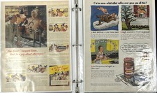 1940s/50s Lot of 11 BORDEN'S Milk Ads Featuring ELSIE THE COW - Paper Ephemera picture