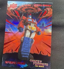 Upper Deck Transformers Optimus Prime 40th Special Edition #1 1235/1986 picture
