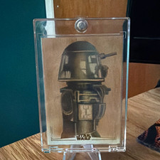 2025 Topps Star Wars Gold Foil Sketch R1 Droid Dan Tearle 1/1 picture