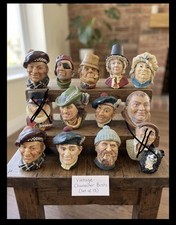 Please READ first Vintage Bossons Chalkware Character Wall Heads  picture