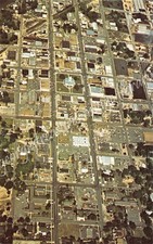 GA~GEORGIA~MOULTRIE~AERIAL VIEW OF MOULTRIE GA~C.1977 picture