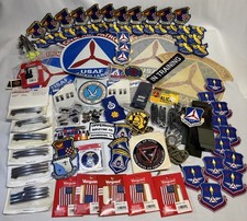 VTG Civil Air Patrol Patches Pins Stickers Service Ribbons US Air Force Aux 100+ picture