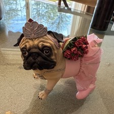 Westland Gifts Pugnacious Pug-nacious Prima Pugarina Ballerina Pug Rare Retired picture