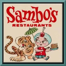 Vintage Sambo's Restaurant #2, Toolbox - Refrigerator Magnet, 42 MIL picture