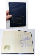 Rare 1949 Birnbaum Ha-Siddur Ha-Shalem INSCRIBED SIGNED BY RABBI BERNARD POUPKO picture