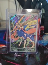 Zacian 100/094 ME02: Phantasmal Flames Illustration Rare Holo Pokémon Card NM picture