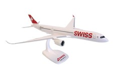 PPC Swiss International Airlines Airbus A350-900 HB-IFA Desk 1/200 AV Jet Model picture
