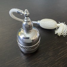 Vintage 800 Silver Perfume Sprayer Bottle Approx 4”H Plz Read Description picture