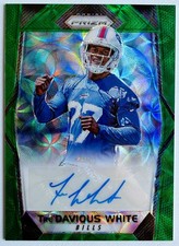 Tre'Davious White 2017 Panini Prizm NFL Auto Green Scope Prizm #RA-TW Bills /99 picture