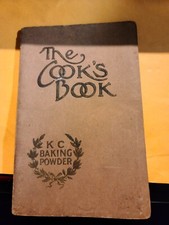 Vintage 1931 KC Baking Powder The Cooks Book Recipes Has Damage Look At Photos  picture