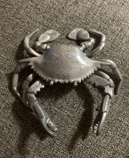 1904 World’s Fair St. Louis metal crab ink well ( glass well missing) picture