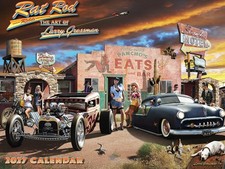California Vintage Car Calendar 2027 By Larry Grossman Monthly Wall 12 Month USA picture