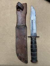 Camillus USMC Ka-Bar Fighting Knife With USN Sheath picture