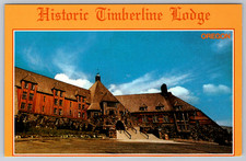 c1980s Timberline Lodge Mt Hood Oregon Smith Western Postcard picture