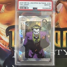 2025 Batman Metal Universe The Joker #101 105/250 picture