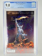 Batman: The Merciless 1 ~CGC 9.8 ~1st Print ~Key ~Origin & 1st full app ~Foil picture