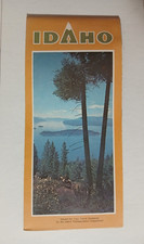 Vtg Idaho 1976 - 1977 Transportation Department Highway Map picture