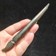 Chinese collectible,Jade hand-carved ,Ancient Brush Pen statue pendant H448 picture