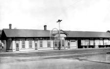 Railroad Train Station Depot Collinsville Oklahoma OK - Reprint picture