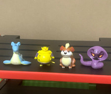 TOMY Pokémon Plastic Figurine Lot of 4 Lapras Castform Growlithe Arbok picture
