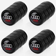 Tire Valve Stem Caps for Audi S3 A3 RS3 A4 A5 A6 A7 RS7 A8 Q3 Q5 Q7 R8 Metal ... picture