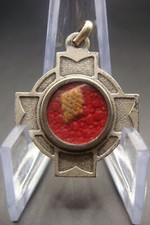St Ignazio de la Laconi Cappuccino Patron of Students Old Rare Relic Reliquary picture