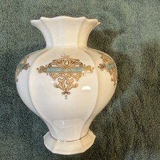 Lenox Catalan Collection Vase Gold Trim With Stamp On Bottom picture