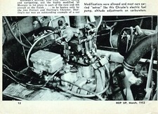 Carburetor Mods Chrysler Elec. Fuel Injection Hot Rod 5.75