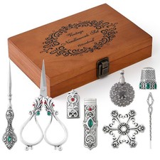 Vintage Embroidery Scissors Kit, Stainless Steel Sewing Tools, Scissors, Sewi... picture