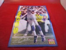 Randy Moss Minnesota Vikings Sports Illustrated For Kids Foldout Collectr Poster picture