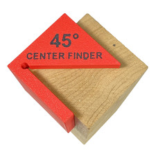 Center Finder Tool 45° — Locate the Center of Round or Square Stock picture