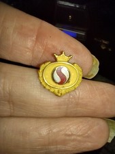 10K Yellow Gold Safeway Grocery Store 5 Year Employee Service Pin 2.3g Vintage  picture